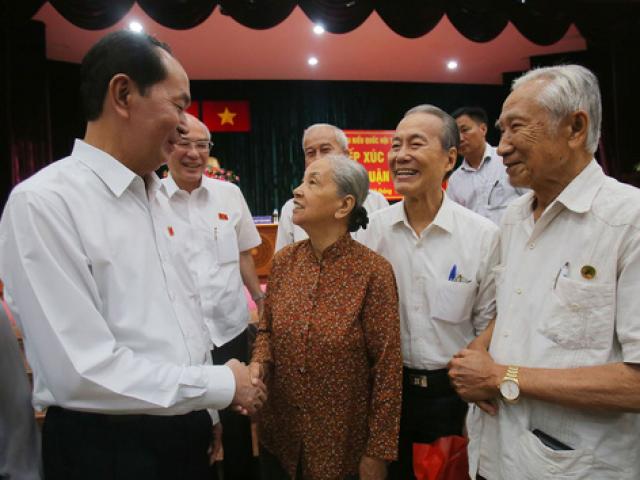 Chủ tịch nước Trần Đại Quang: Người đại biểu gần dân