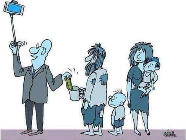 Tranh vui - Giới trẻ đang bị "giam cầm" trong thế giới công nghệ