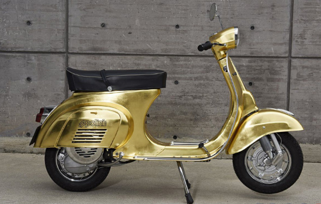 Chiếc xe này được đánh giá là một mẫu xe ga Vespa độ tuyệt vời nhất từng được làm khiến những người yêu mến dòng xe ga này vô cùng xúc động.