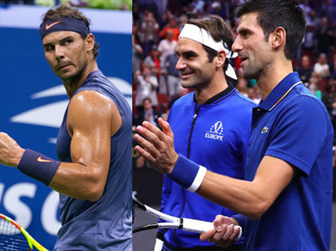 Bảng xếp hạng tennis 24/9: Federer cán mốc lịch sử, Nadal - Djokovic kém xa - 1