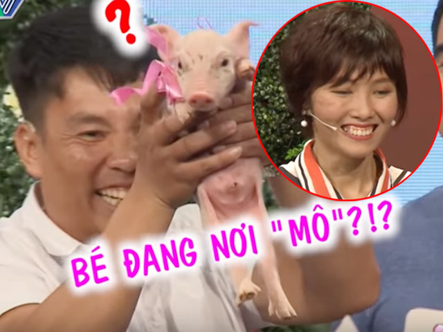 Bạn trẻ - Cuộc sống - Đến “Bạn muốn hẹn hò”, trai trẻ mang theo lợn tặng bạn gái