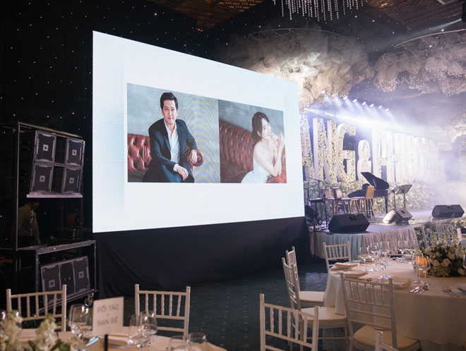 Trường Giang, Nhã Phương đãi tiệc đẹp như tiên cảnh, sao Việt đổ về dự - 7