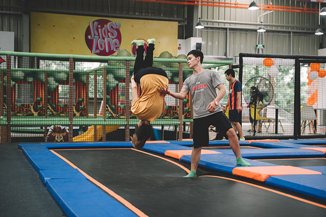 Tưng bừng khai trương trung tâm giải trí bạt nhún đẳng cấp JUMP ARENA - 4
