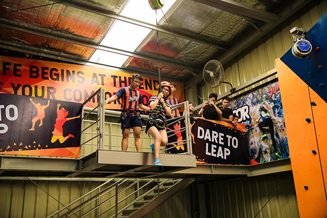 Tưng bừng khai trương trung tâm giải trí bạt nhún đẳng cấp JUMP ARENA - 3