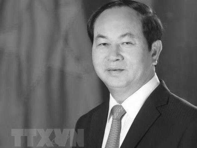 Lịch trình đón linh cữu Chủ tịch nước Trần Đại Quang về đất mẹ