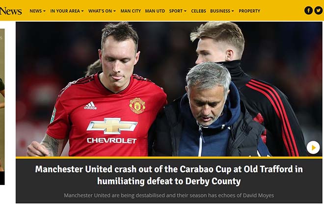 MU thua đau đội hạng Nhất: “Báo nhà” vạch tội Mourinho, nhớ về David Moyes - 1