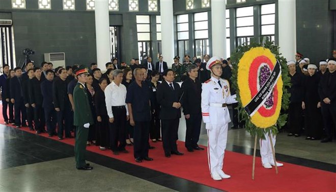 Trực tiếp Lễ viếng Chủ tịch nước Trần Đại Quang - 43