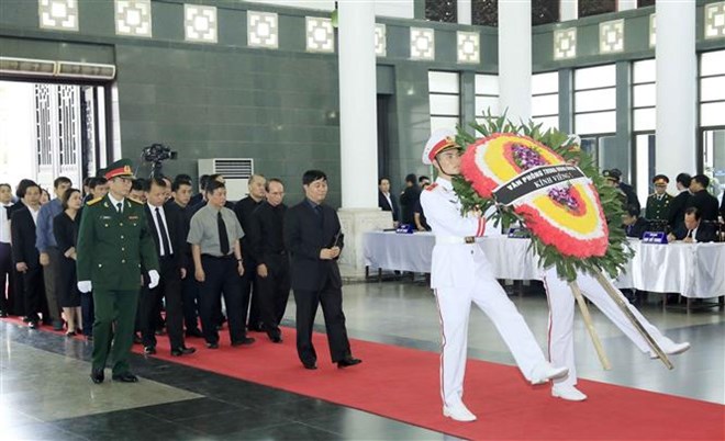 Trực tiếp Lễ viếng Chủ tịch nước Trần Đại Quang - 44