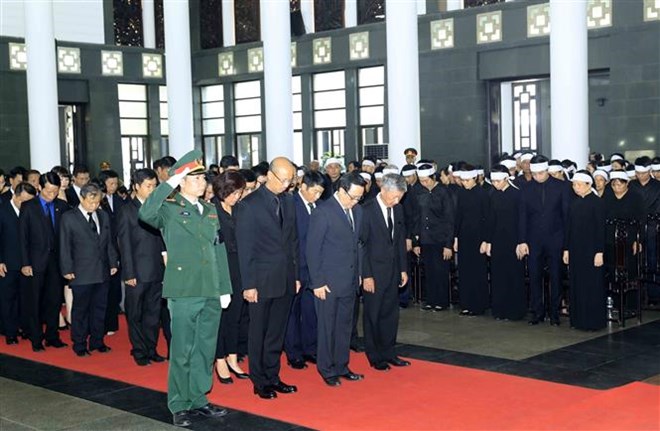 Trực tiếp Lễ viếng Chủ tịch nước Trần Đại Quang - 39