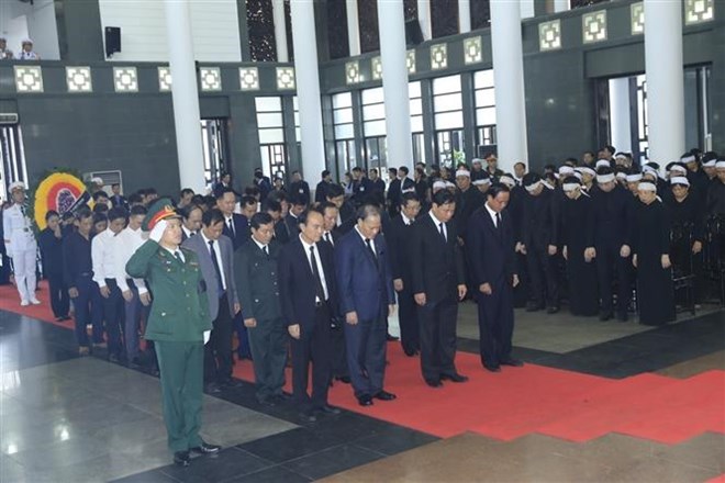 Trực tiếp Lễ viếng Chủ tịch nước Trần Đại Quang - 28
