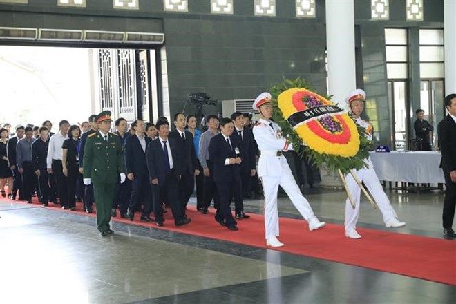 Trực tiếp Lễ viếng Chủ tịch nước Trần Đại Quang - 23