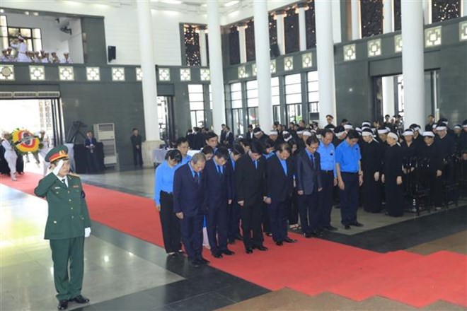 Trực tiếp Lễ viếng Chủ tịch nước Trần Đại Quang - 18