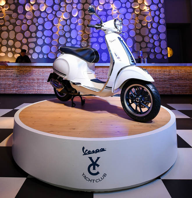 Vespa Primavera Yacht Club ra mắt xứ chùa vàng, đắt hơn ở Việt Nam - 8