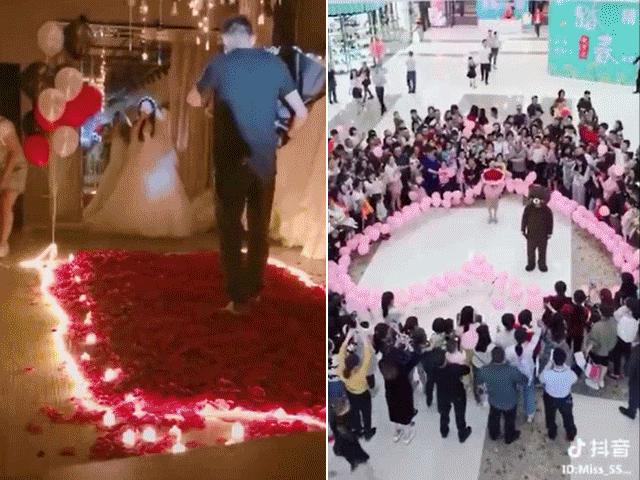 Bạn trẻ - Cuộc sống - Cầu hôn theo cách này thì cô gái nào chẳng "đổ rầm rầm"