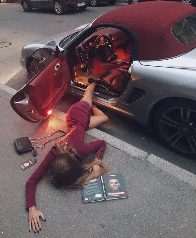Ngã cũng là cả một nghệ thuật đấy.