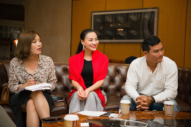 Nữ hoàng Sắc đẹp Trần Huyền Nhung gặp gỡ báo chí, truyền thông Hàn Quốc - 2