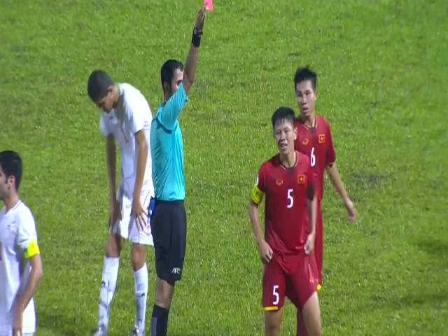 U16 Việt Nam - U16 Iran: Thẻ đỏ & 5 bàn thua kinh hoàng