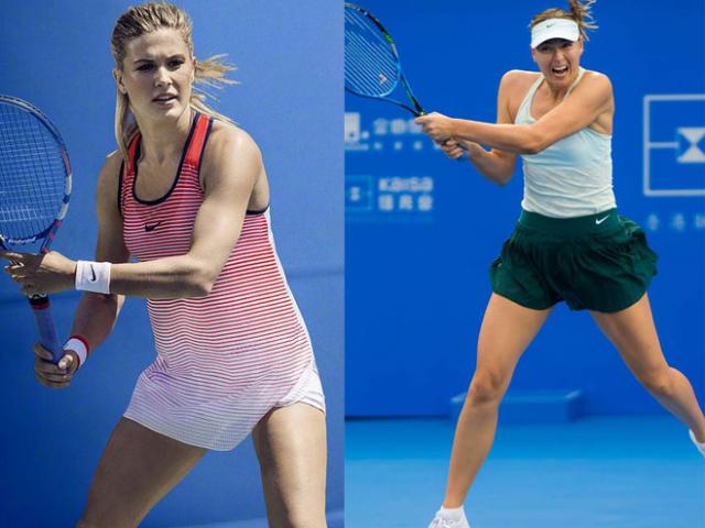 Mỹ nhân tennis: Bouchard ”không quần” táo bạo, Sharapova cực ”an toàn”