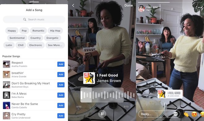 Facebook sắp có tính năng lồng nhạc nền khi đăng ảnh và video - 1