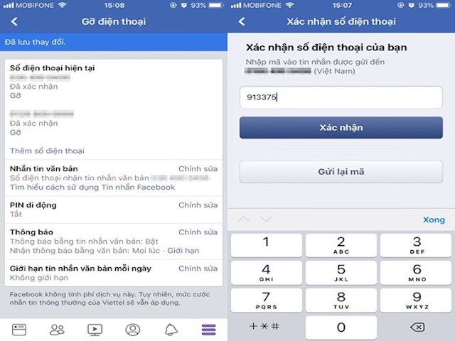 Công nghệ thông tin - Cách đổi số điện thoại 11 số trên Facebook