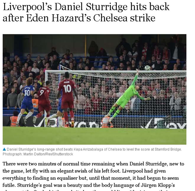 Chelsea hòa Liverpool: Hazard “đẳng cấp khác” vượt trội Salah - 1