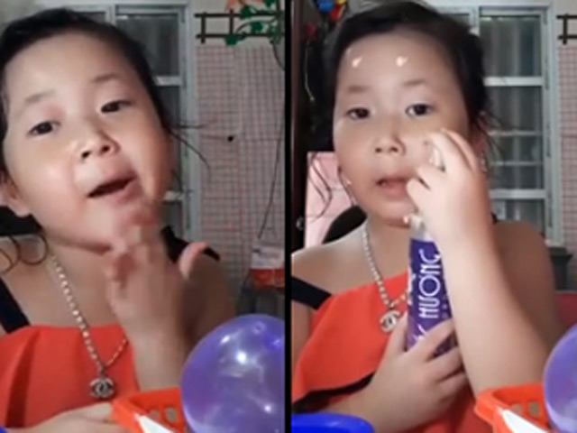 Bạn trẻ - Cuộc sống - Cô bé livetream giả bán hàng khiến dân mạng cười nghiêng ngả