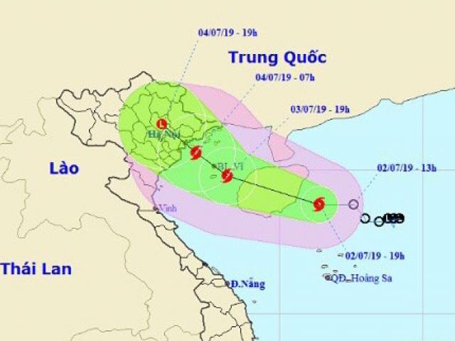 Bão số 2 chính thức hình thành, giật cấp 11 hướng vào Quảng Ninh-Hải Phòng