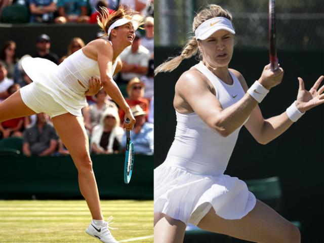 Thể thao - Mỹ nhân Wimbledon ghét nhau: Sharapova-Bouchard "rủ nhau tẩu thoát"