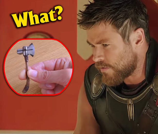 Thor cũng phải ngơ khác khi mua hàng online.