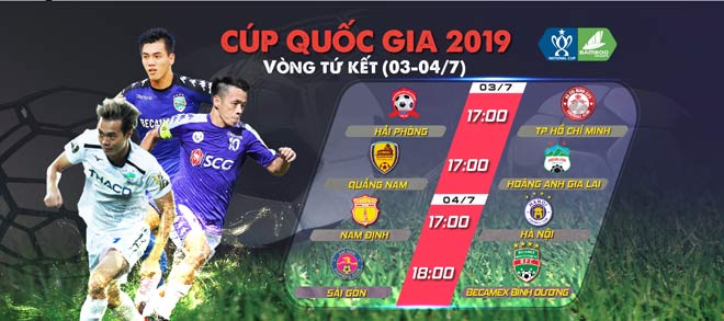 Tứ kết Cúp Quốc gia 2019: Vòng knock-out dự kiến đầy bất ngờ - 1