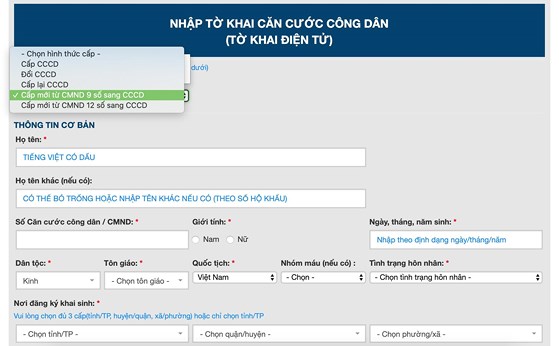 Hướng dẫn chi tiết cách làm căn cước công dân ngay tại nhà - 2