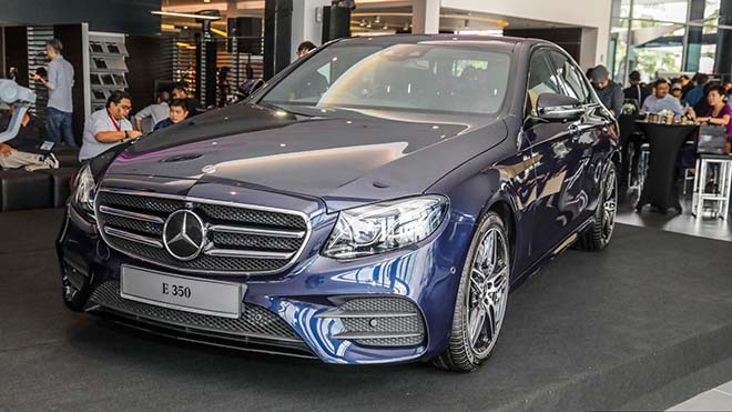 Chi tiết hình ảnh Mercedes-Benz E350 AMG Line sắp ra mắt tại Việt Nam - 1