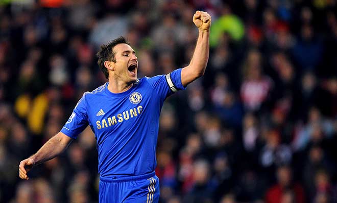 Lampard có một sự nghiệp lừng lẫy 13 năm tại Chelsea