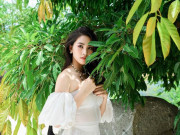 Thời trang - Hoa hậu Tiểu Vy diện váy khoe vai quyến rũ ở tuổi 19