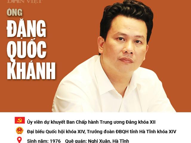 Chủ tịch tỉnh trẻ nhất nước Đặng Quốc Khánh làm Bí thư Hà Giang