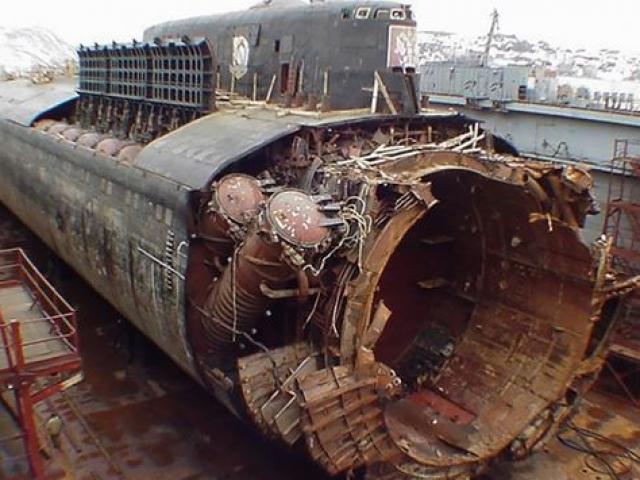 Năm tai nạn tàu ngầm thảm khốc nhất lịch sử nước Nga