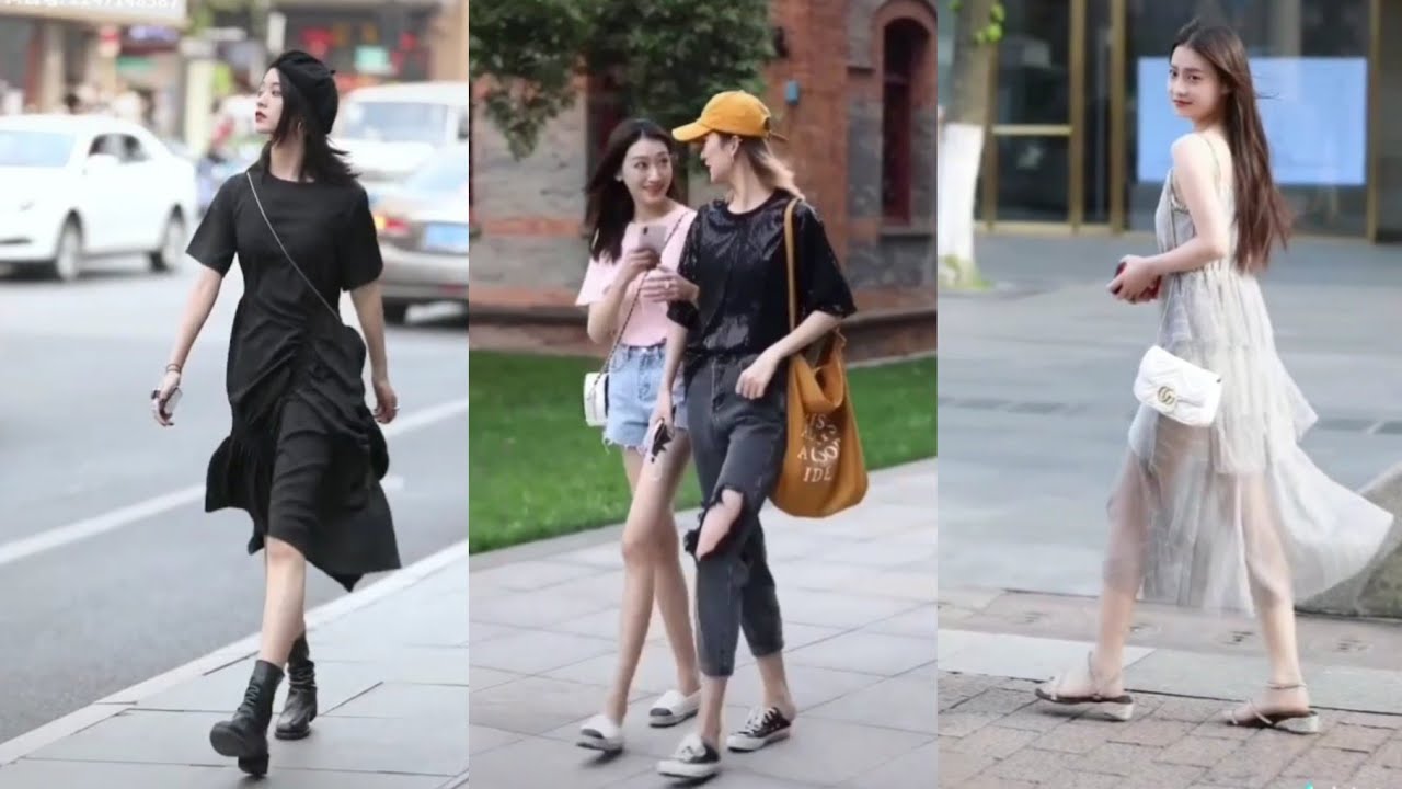Thời trang xuống phố sành điệu của phụ nữ Trung Quốc - 3