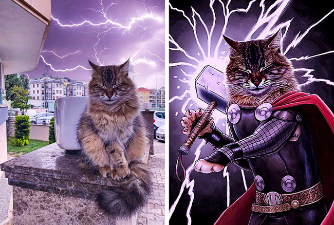 Ta là Thor phiên bản &#34;quàng thượng&#34; nè.