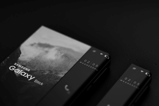 Xuất hiện Galaxy Stick màn hình cuộn gọn như thanh kẹo - 1