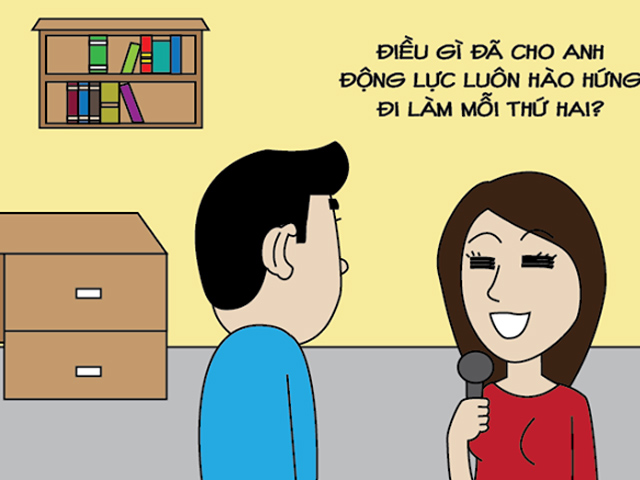 Tranh vui - Điều giúp chúng ta có động lực đi làm vào sáng thứ hai