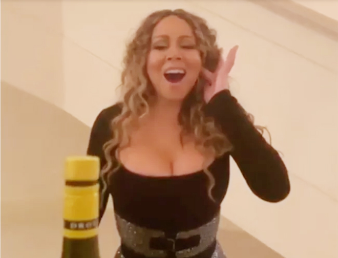 Mariah Carey dùng giọng hát mở nắp chai hút hàng triệu lượt xem - 2