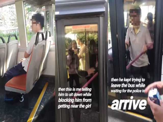 Bạn trẻ - Cuộc sống - Choáng váng với hành động thủ dâm của cậu bé tuổi teen trên xe buýt