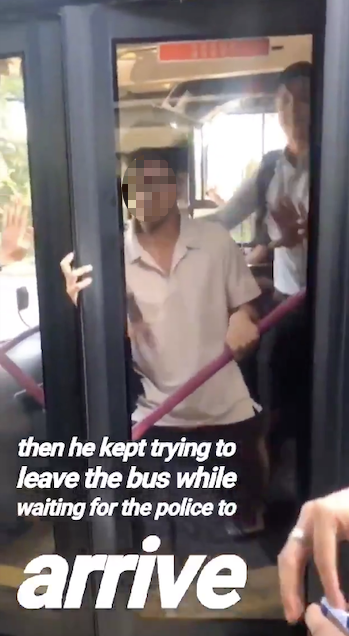 Choáng váng với hành động của cậu bé tuổi teen trên xe buýt - 3