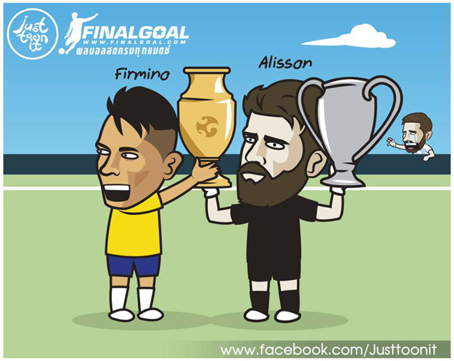 Messi ngậm ngùi đứng nhìn Brazil thống trị mọi giải thưởng ở Copa America.