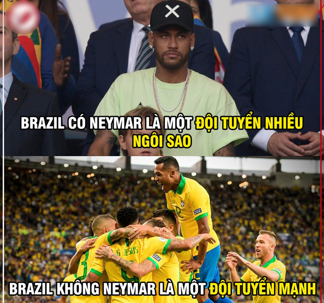 Brazil không Neymar là đội tuyển Brazil hùng mạnh.