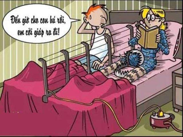 Truyện cười - Khi hoạn nạn mới biết lòng dạ đàn bà