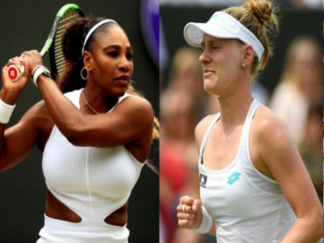 Thể thao - Serena Williams - Riske: 3 set siêu cân não, bản lĩnh kinh ngạc (Tứ kết Wimbledon)
