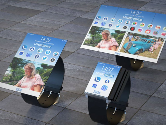 Thời trang Hi-tech - NÓNG: IBM lộ bằng sáng chế smartphone 3 trong 1