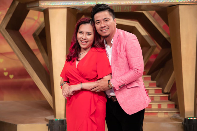 Cặp vợ chồng Minh Quang - Thanh Nhân trên sóng "Vợ chồng son"&nbsp;