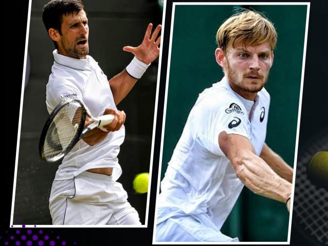 Thể thao - Djokovic - Goffin: Thế trận bất ngờ, khán giả ngỡ ngàng (Tứ kết Wimbledon)